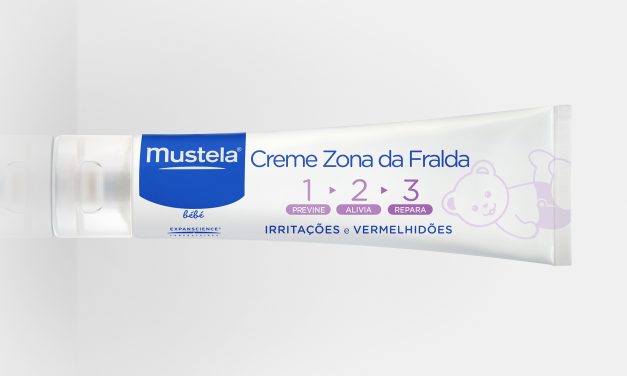 Nova Campanha Creme zona da fralda 123 Mustela